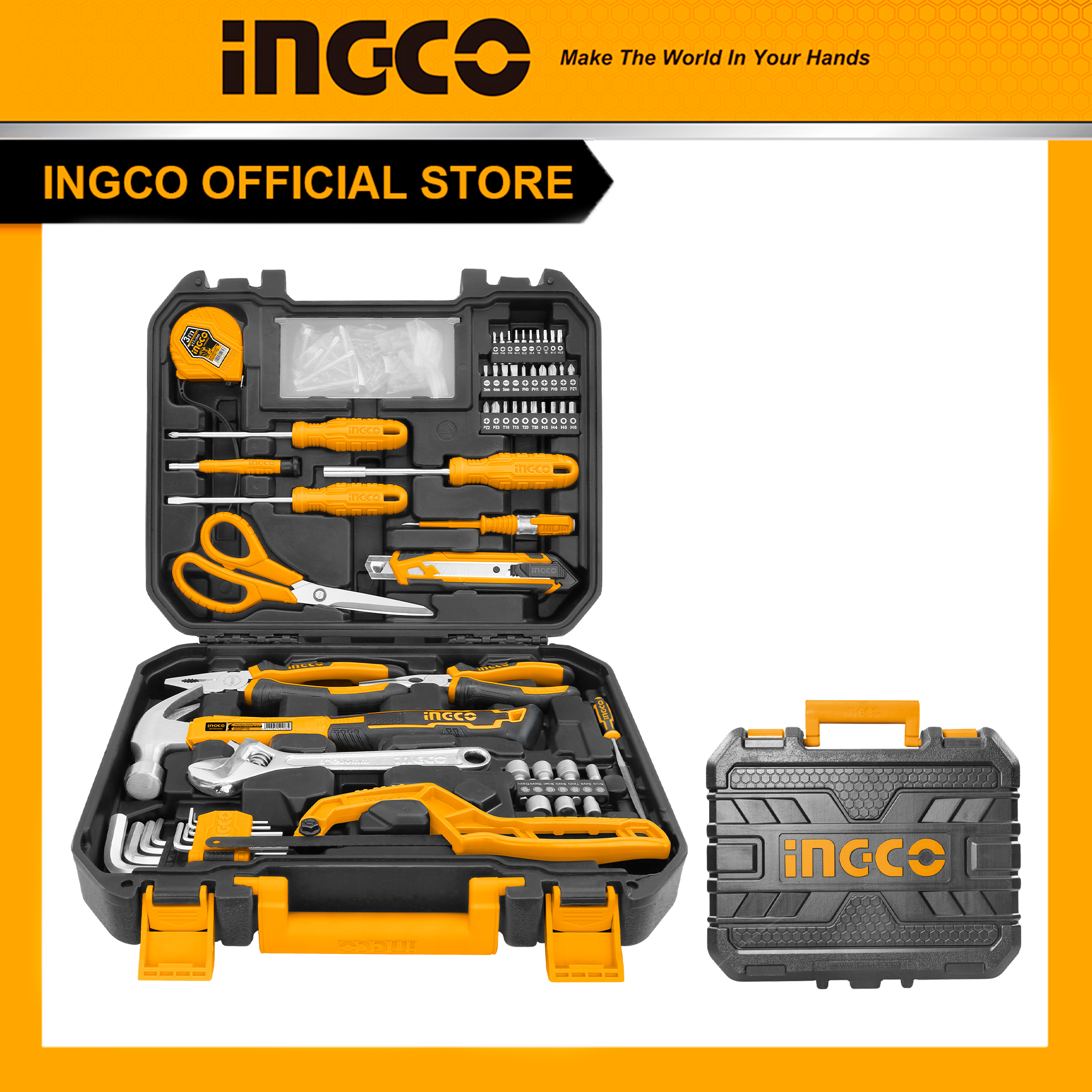 Ingco hkthp21201 bộ 120 món dụng cụ