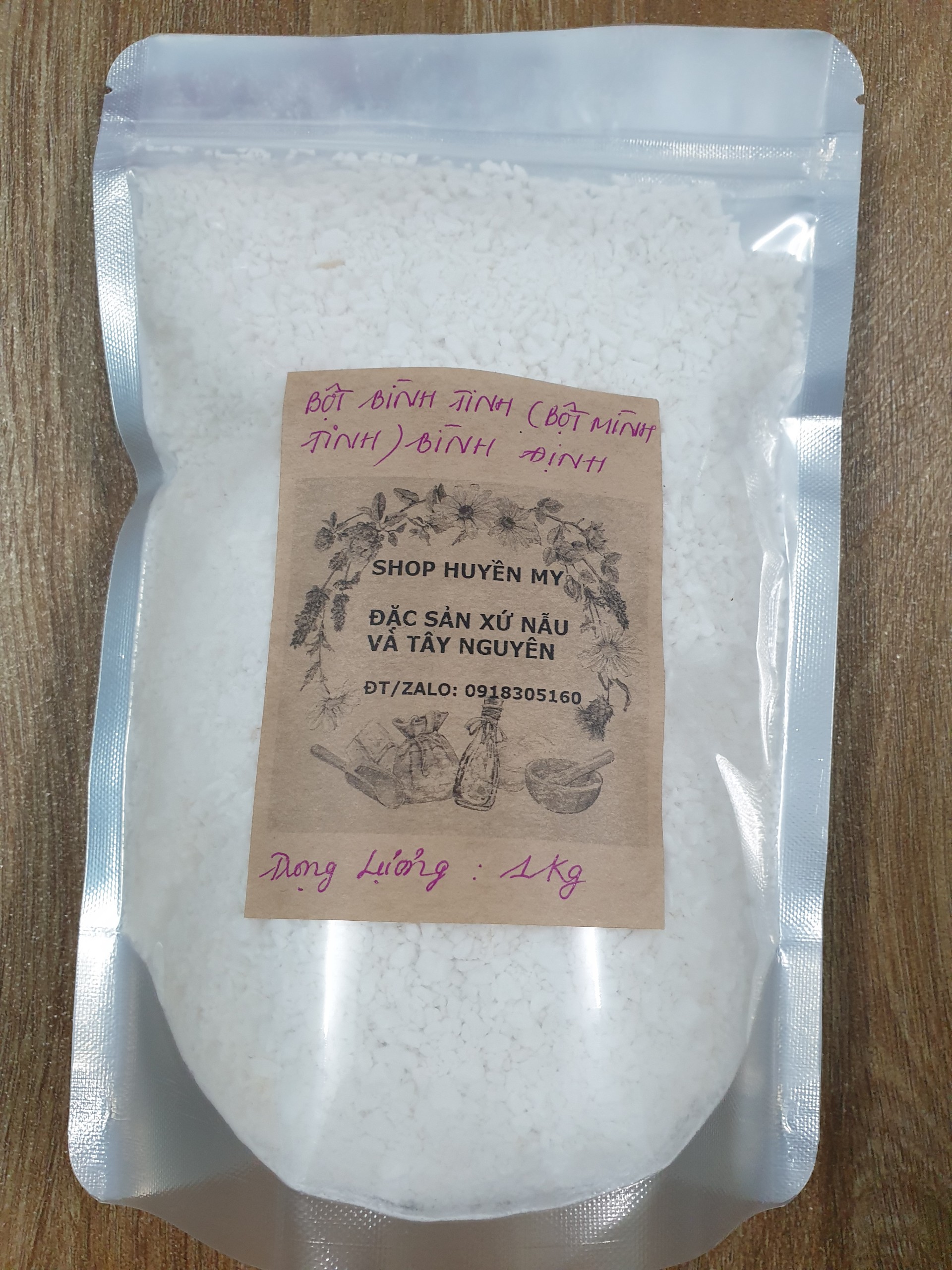 Bột Mình Tinh (Bột Bình Tinh) Bình Định