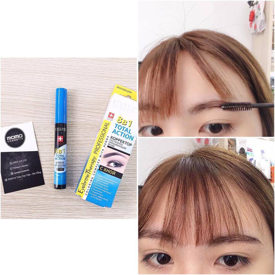 Dưỡng lông mày dài tự nhiên Eveline 8in1