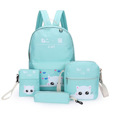 [HCM]Combo 4 món balo thời trang - Cá Tính