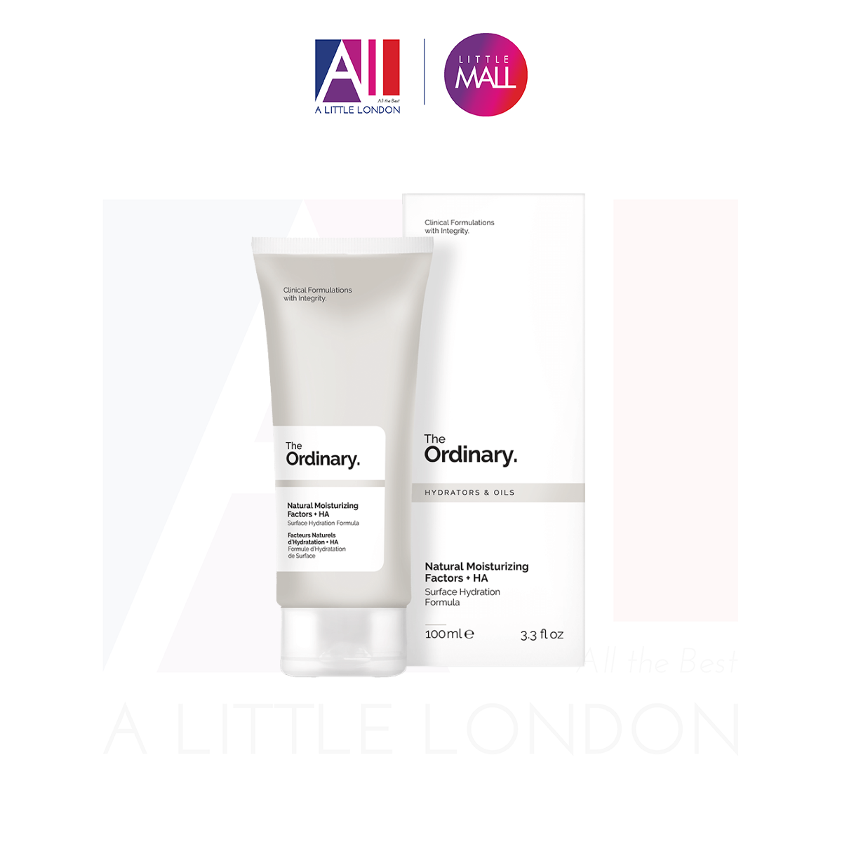 Kem dưỡng ẩm The Ordinary Natural Moisturizing Factors + HA - 100ml (Bill Anh)