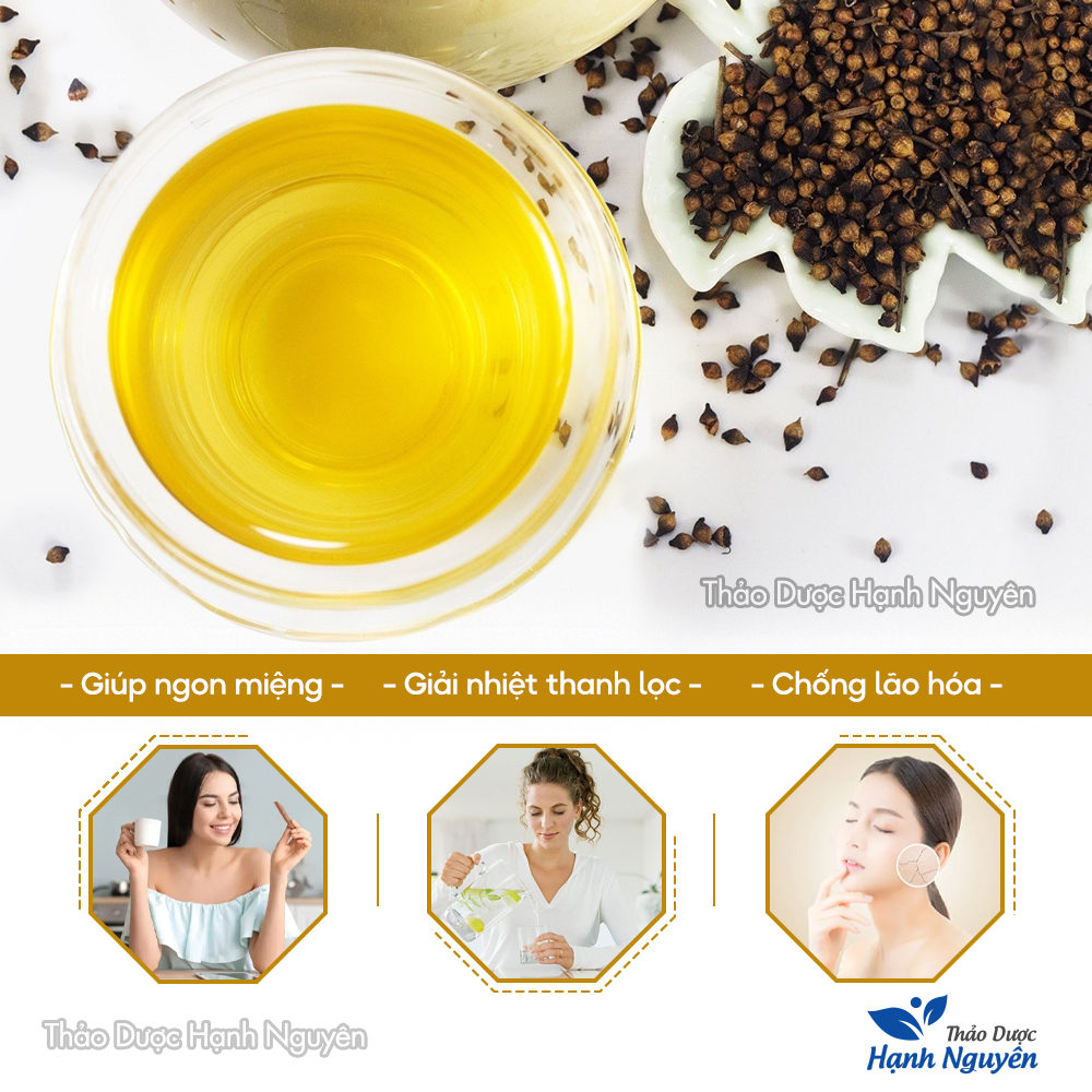 Nụ vối khô 100g, trà vối, giúp thanh nhiệt, mát gan, giảm mỡ máu, tiểu đường, tốt cho người bệnh gout