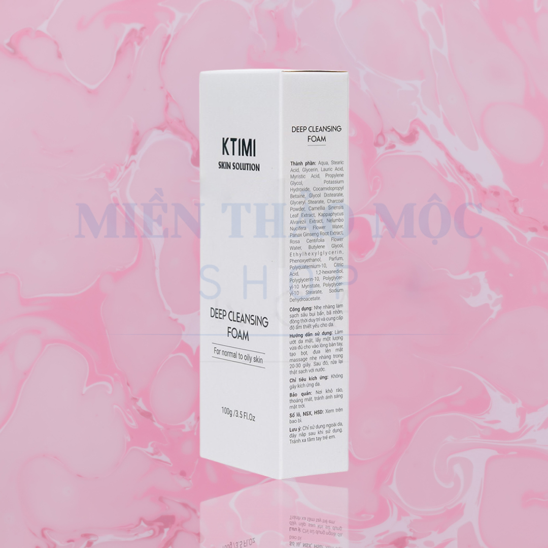 KTIMI - Sữa rửa mặt cấp ẩm