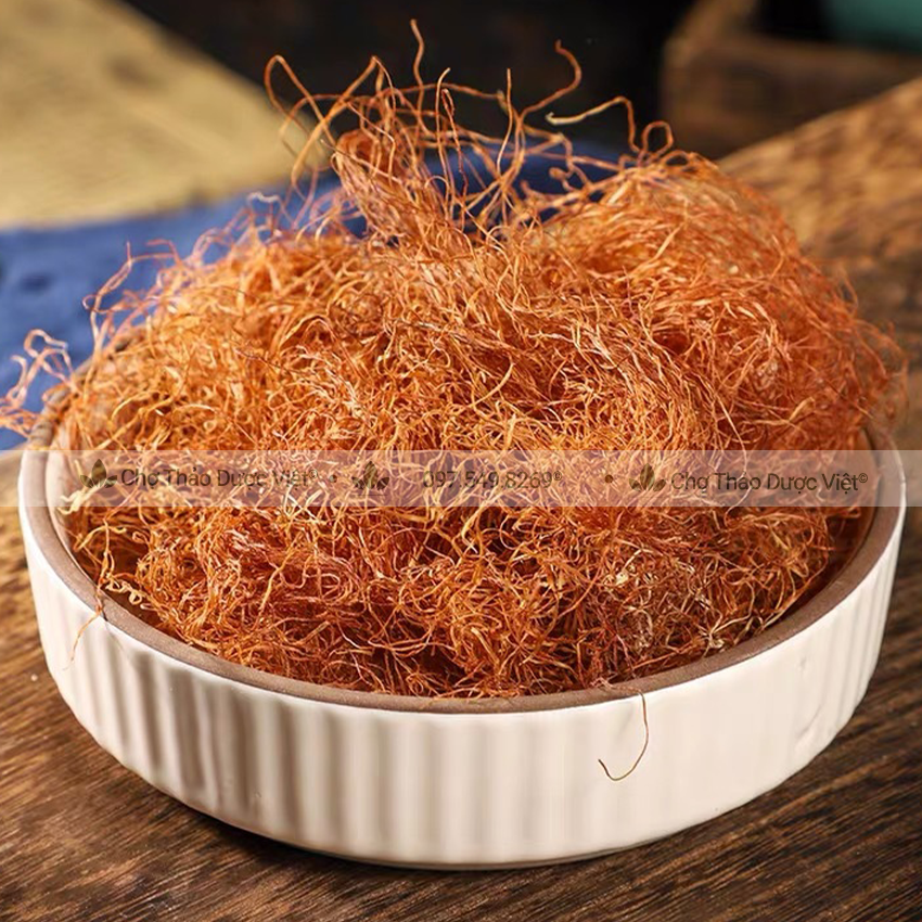 Râu ngô khô 100g, râu ngô, trà râu ngô, dâu bắp, dùng nấu nước sâm lạnh, nước giải khát