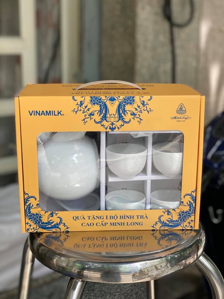 [HCM]BỘ ẤM TRÀ CAO CẤP MINH LONG