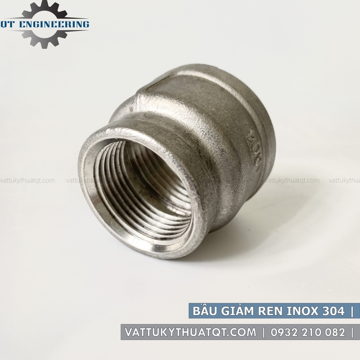 Bầu Giảm Ren Inox 304 | VATTUKYTHUATQT.COM