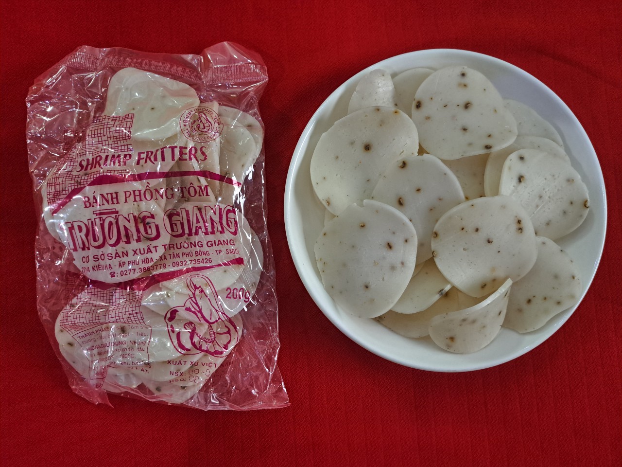 Bánh phòng tôm sa dec 200g - SHRIMP FRITTERS