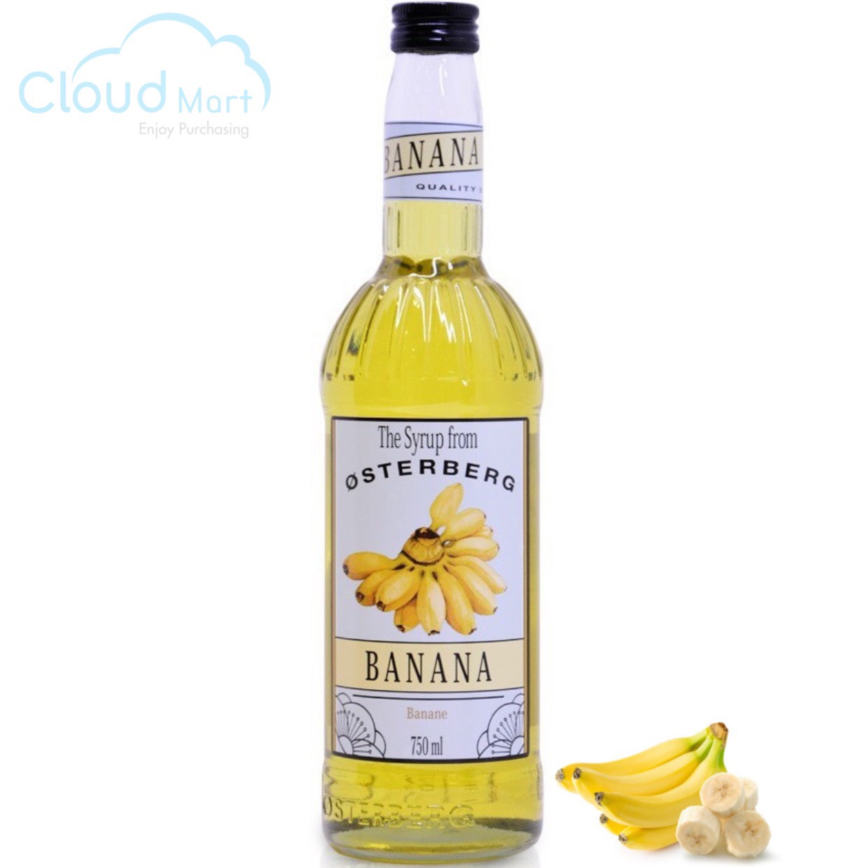 Syrup Osterberg Banana (Chuối) 750ml