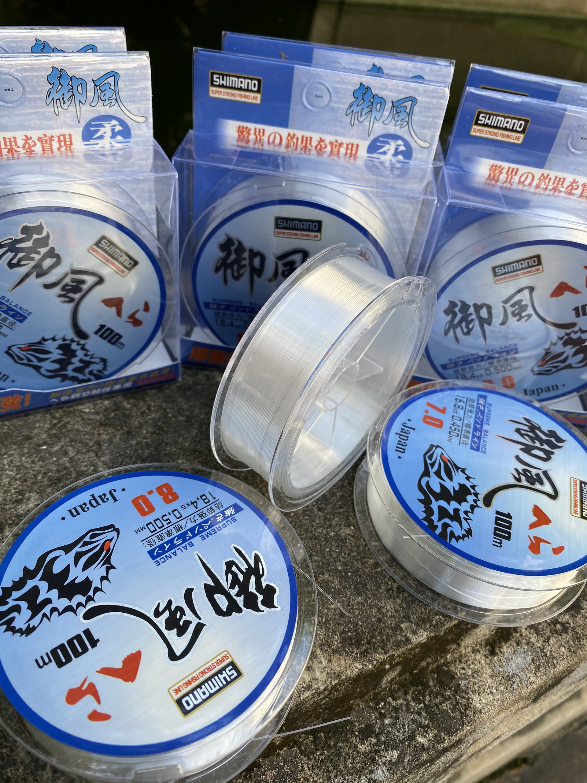 Dây câu, Cước câu cá SHIMANO 100m, Cước Nhật
