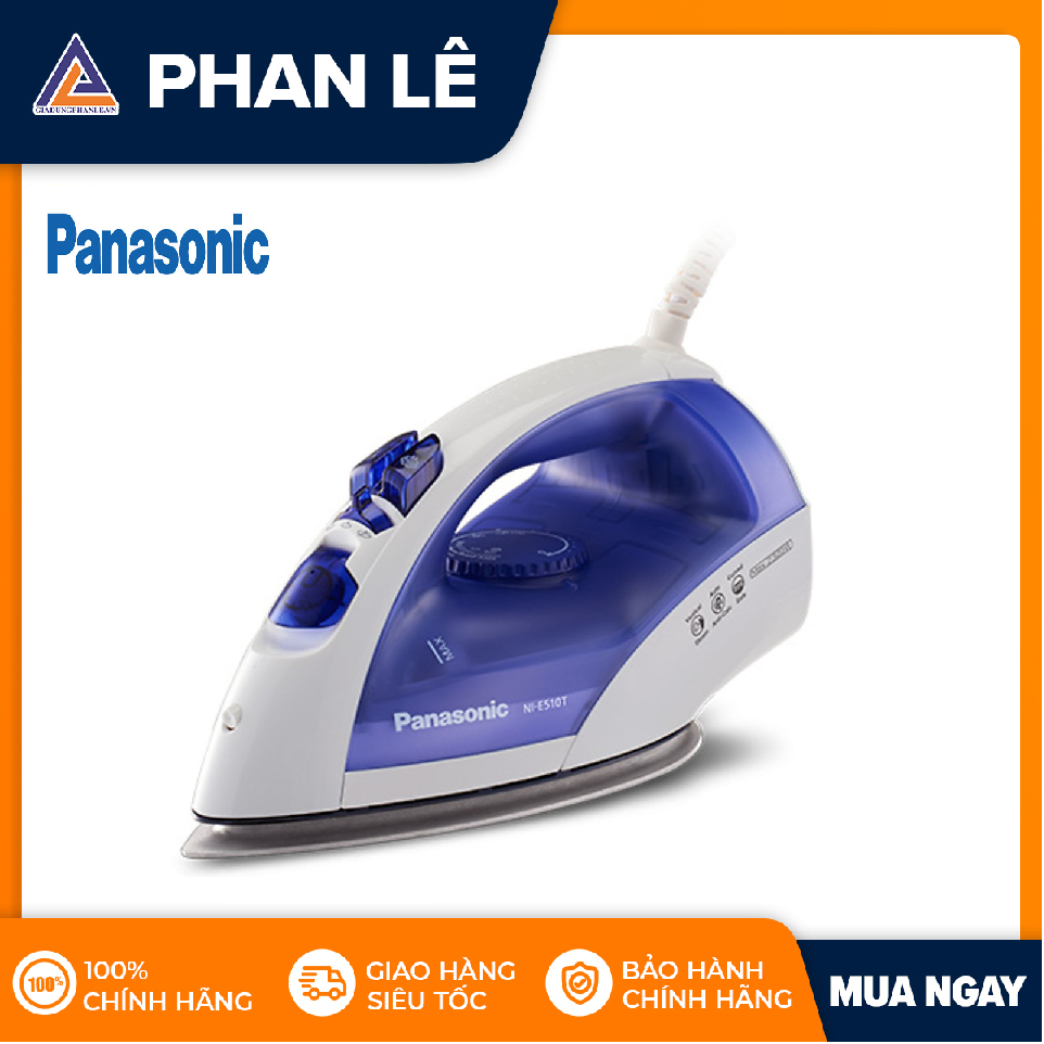 Bàn là hơi nước Panasonic ni-e510tdra (Xanh)