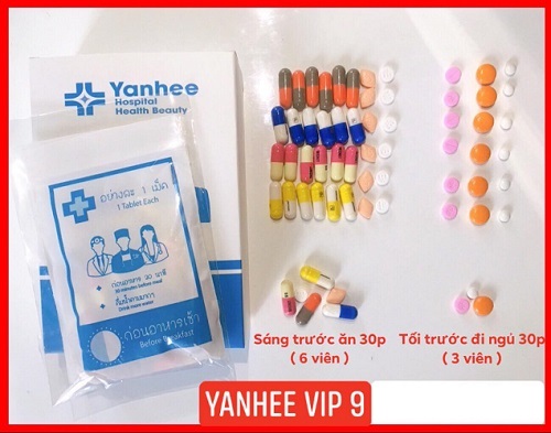 [HCM]Giảm cân YAN HEE VIP 9 Thái Lan (1 Tuần)