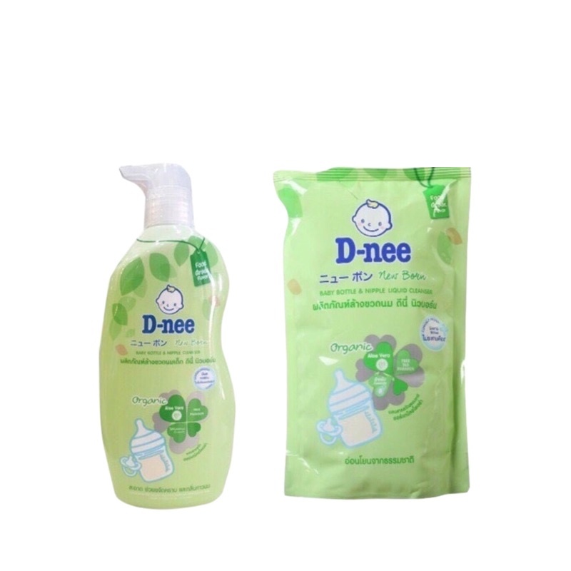 NƯỚC RỬA BÌNH SỮA DNEE ORGANIC 620ML, 600ML DATE MỚI NHẤT