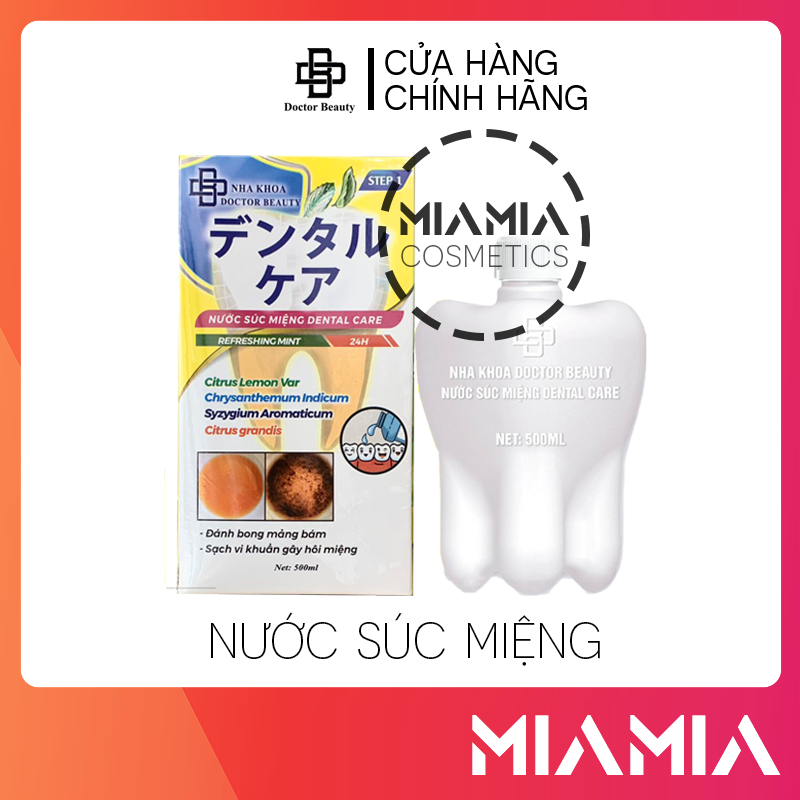 Nước Súc Miệng Dental Care Chính Hãng Thơm Miệng Giảm Ê Buốt Hết Hôi Miệng