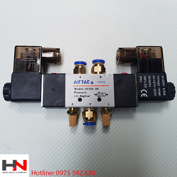 Bộ van điện từ 4V220-08