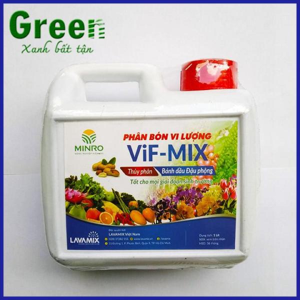 Phân Bánh Dầu Đậu Phộng Vif- Mix Lavamix - 1 Lít