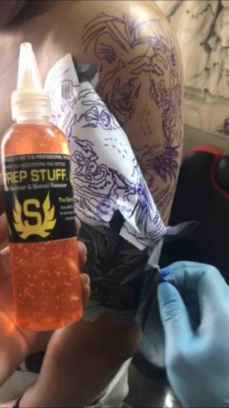 Gel scan hình xăm siêu bám ..siêu nét