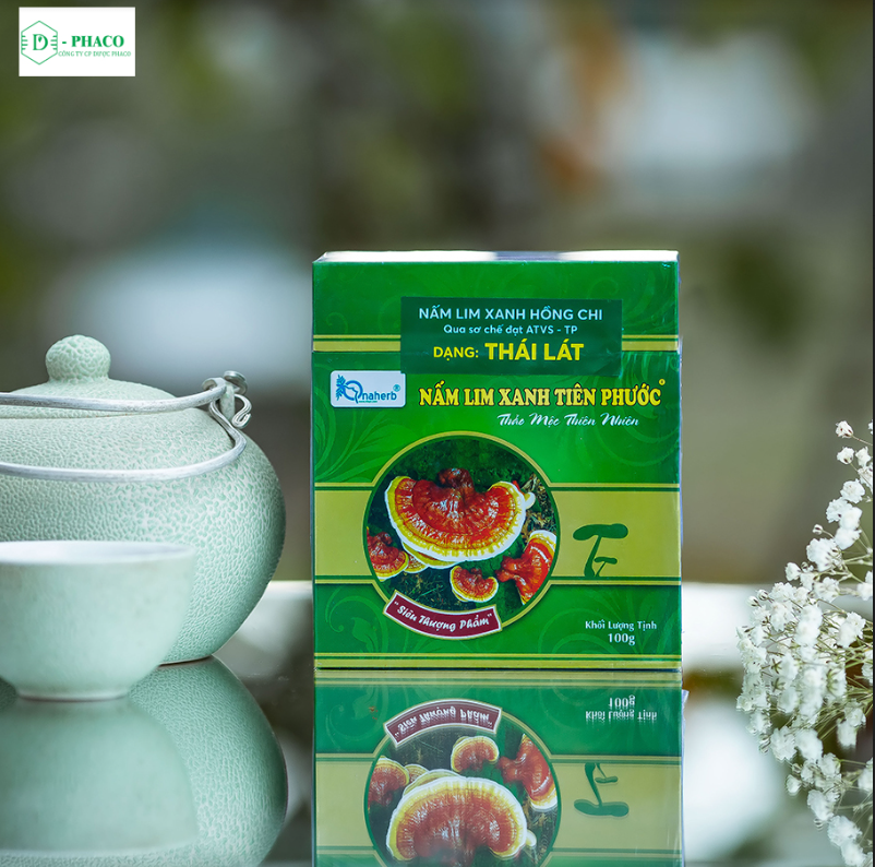 Nấm Lim Xanh thái lát 500 gram