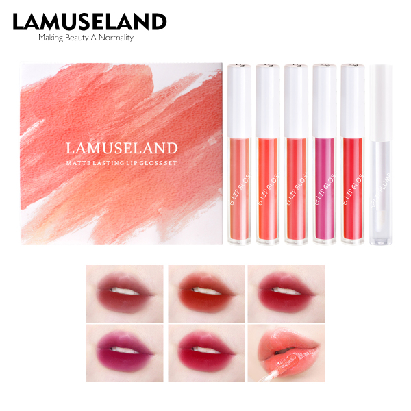 Lamuseland Keepsmile 10 Colors Matte Lip Tint Waterproof Liquid Lipstick Lip Makeup Cosmetic 1.5g LA0008