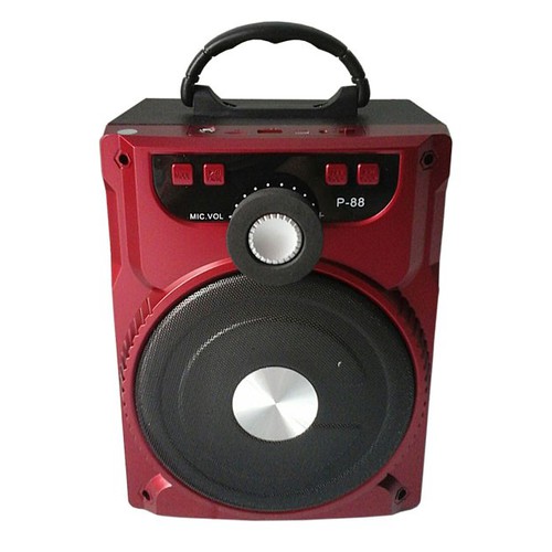 [HCM]co video LOA BLUETOOTH XÁCH TAY KIOMIC P88 CÓ MICRO KARAOKE - P88