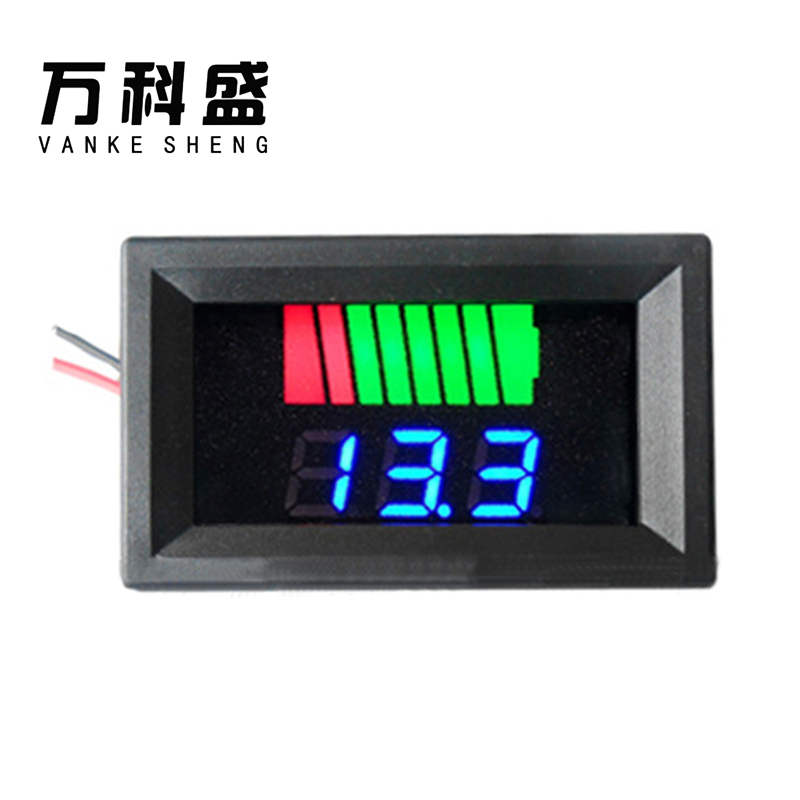 Electric Vehicle Fuel Gauge Lithium Battery Fuel Gauge 12V 24V 36V 48V 60V 72V Universal