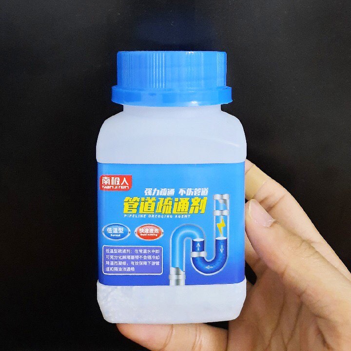Bột thông cống đa năng nắp xanh