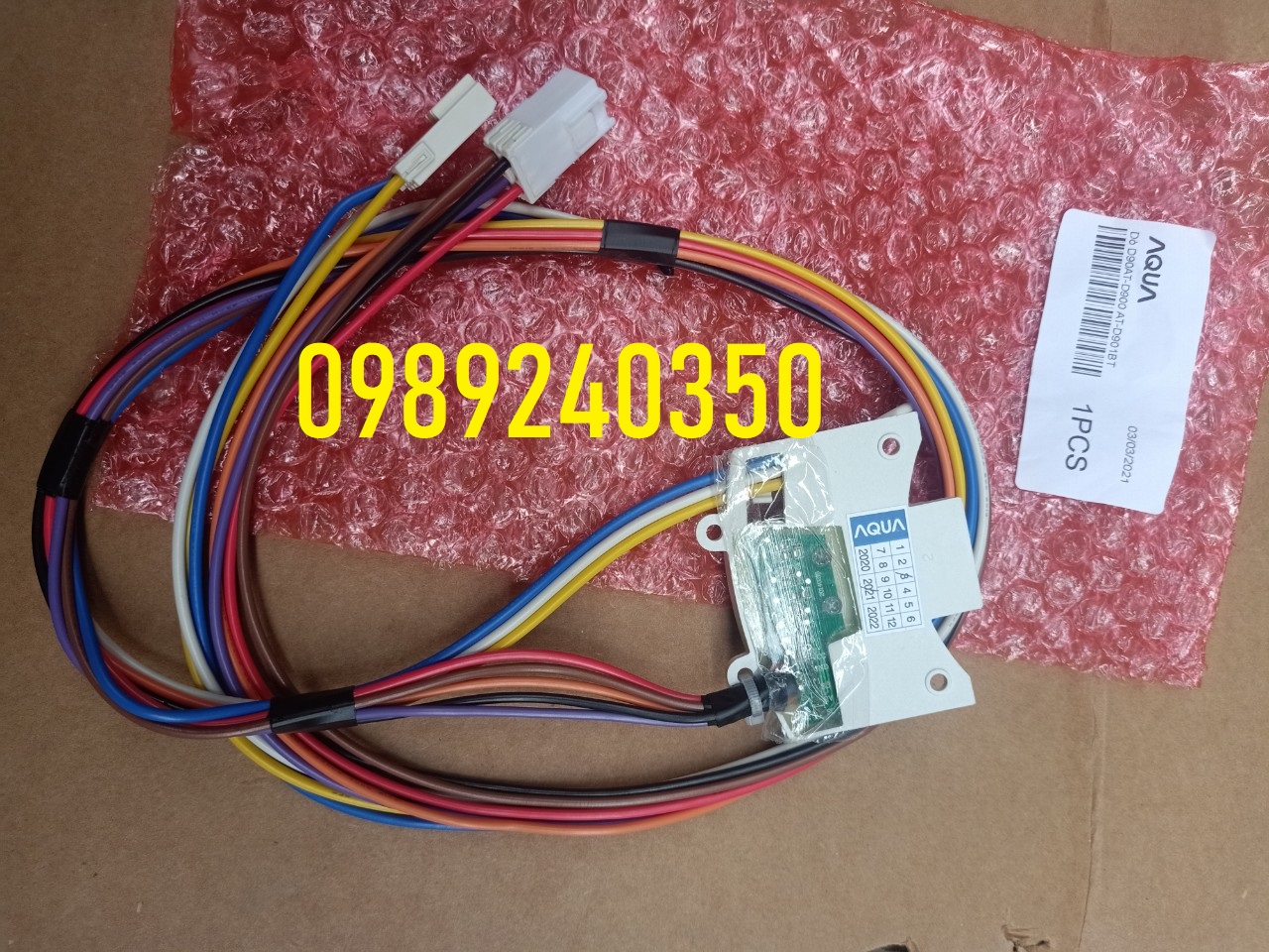 Mạch đếm từ dò tốc máy giặt aqua aqw - d90at chính hãng