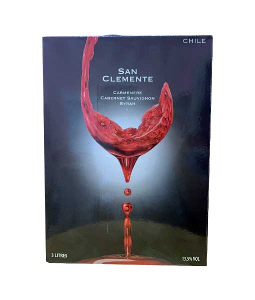Vang bịch Chile San Clemente 3 Lít
