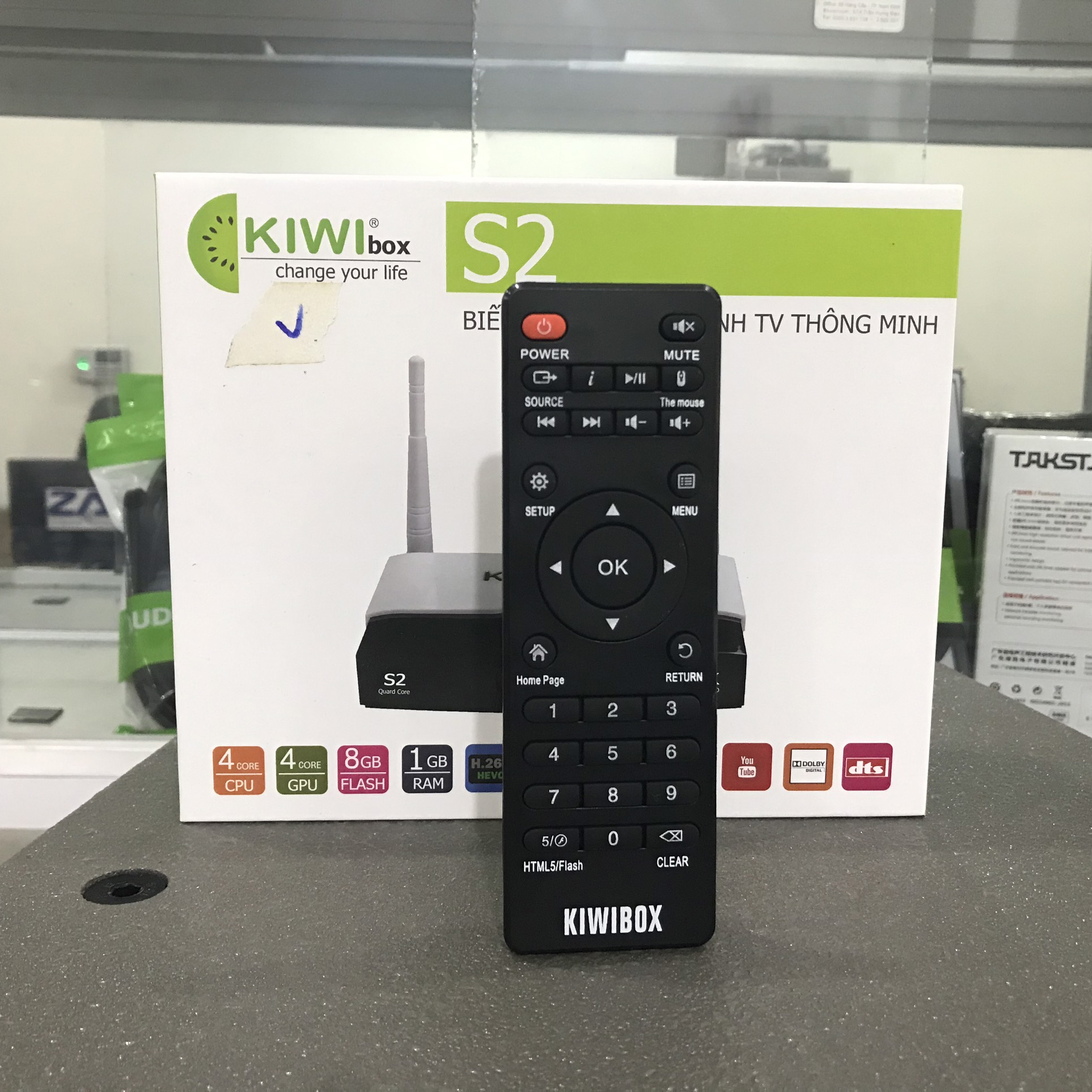 Điều khiển kiwi box S2
