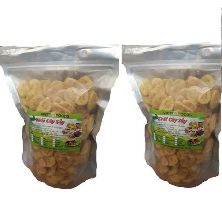 [HCM]2kg chuối sấy giòn hàng xuất khẩu