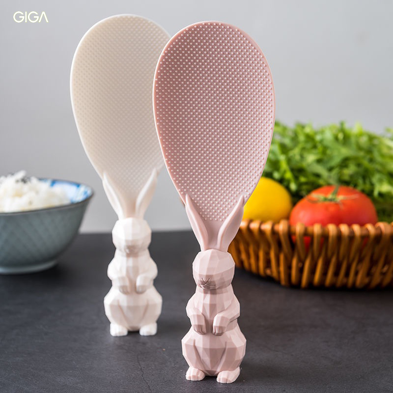 Giga essential vá bới cơm tay cầm hình thỏ ba chiều độc đáo - intl