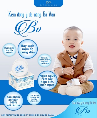 [DATE MỚI 2021 - FREESHIP] Kem chàm sữa viêm da trẻ nhỏ đa năng Bà Vân