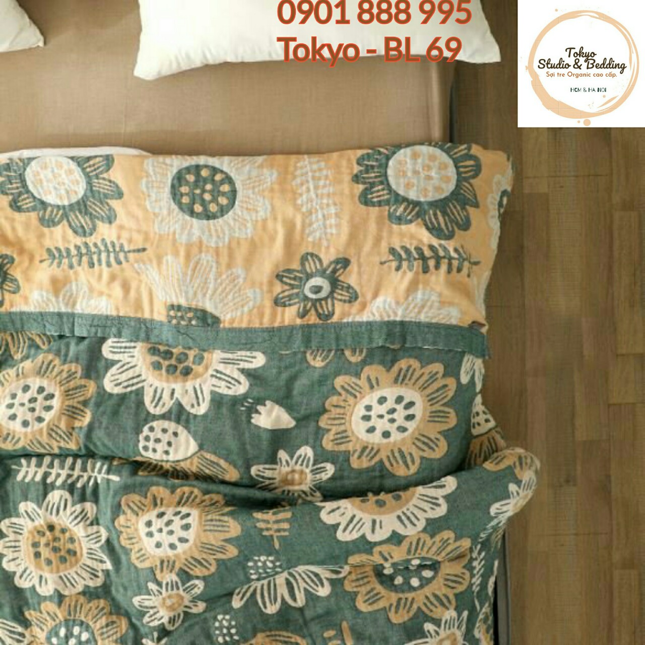 Mẫu 30_Chăn Xô Organic Cotton Dòng Phổ Thông/Basic