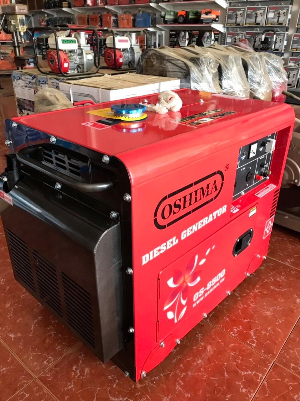 Máy Phát Điện Chạy Dầu 7kw Oshima 8500