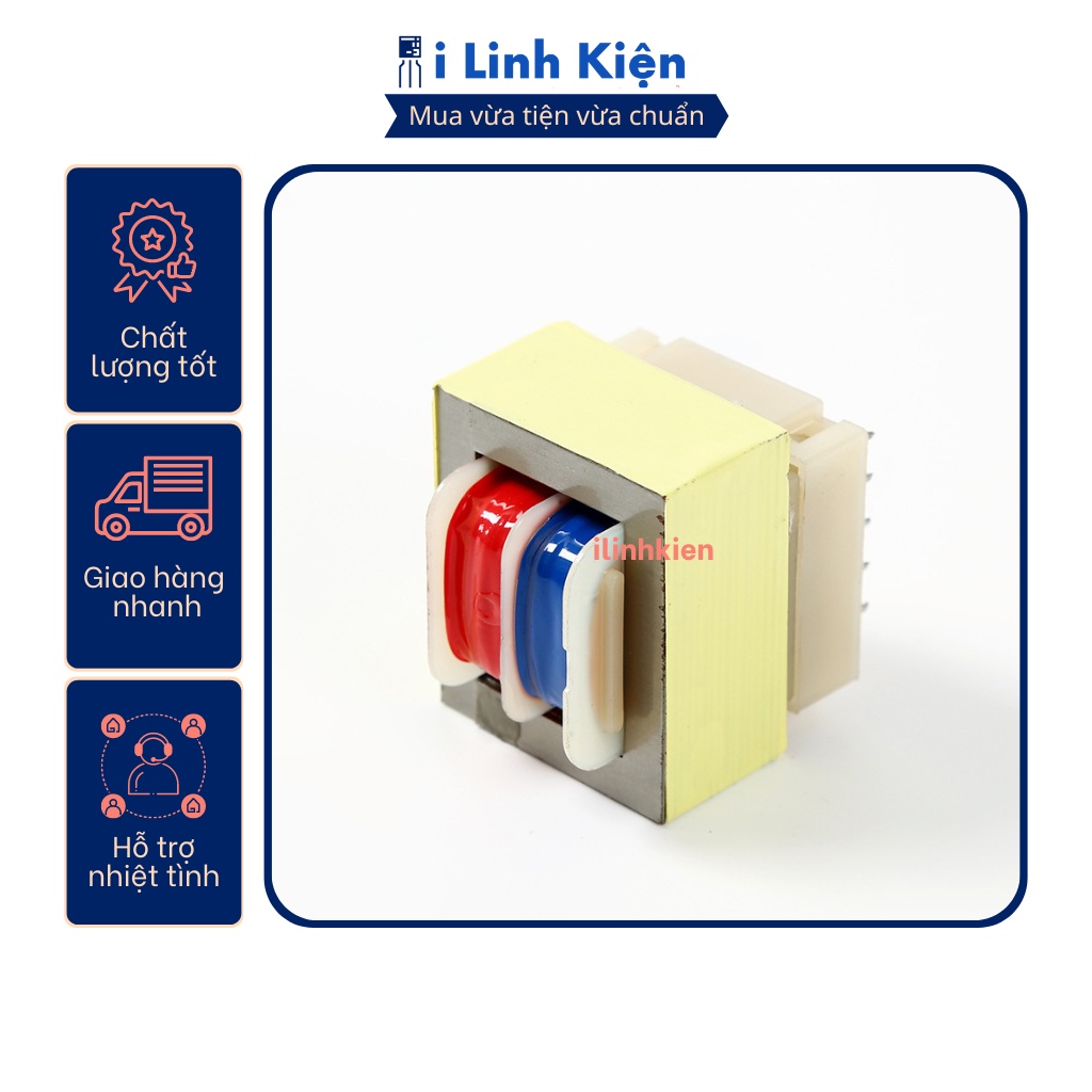 Biến áp nguồn hàn mạch 12V 150mA (biến áp PCB)