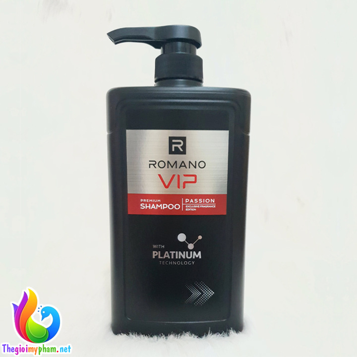 Dầu Gội Hương Nước Hoa Romano VIP Passion 650g