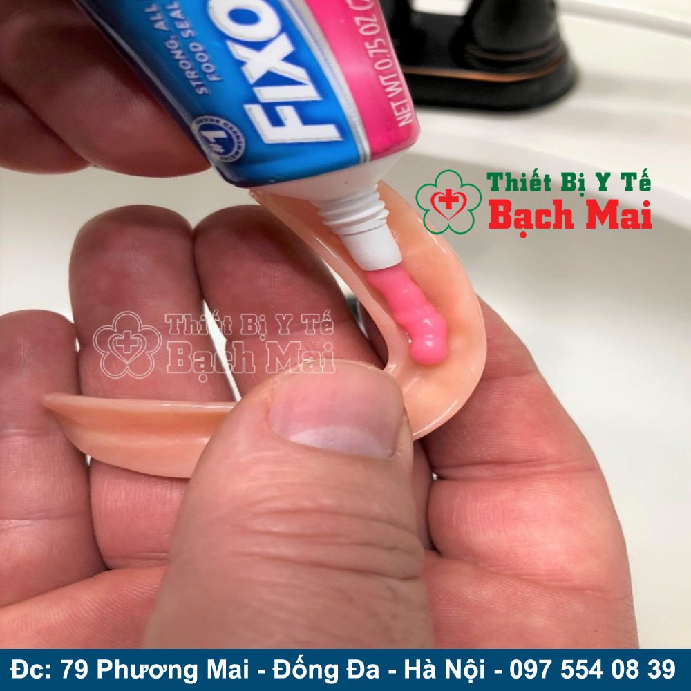 Keo Dán Hàm Răng Giả Fixodent 68g [ MỸ]