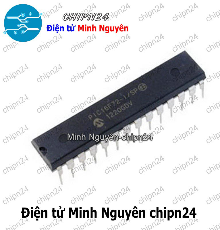 [1 con] (DIP) IC PIC16F72-I/P DIP-28 (PIC 16F72) - HH002050