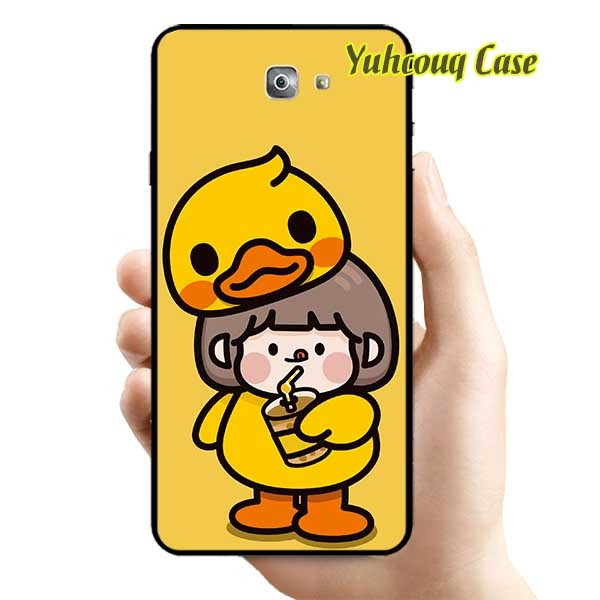 Ốp lưng dành cho samsung j7 prime - chú vịt vàng