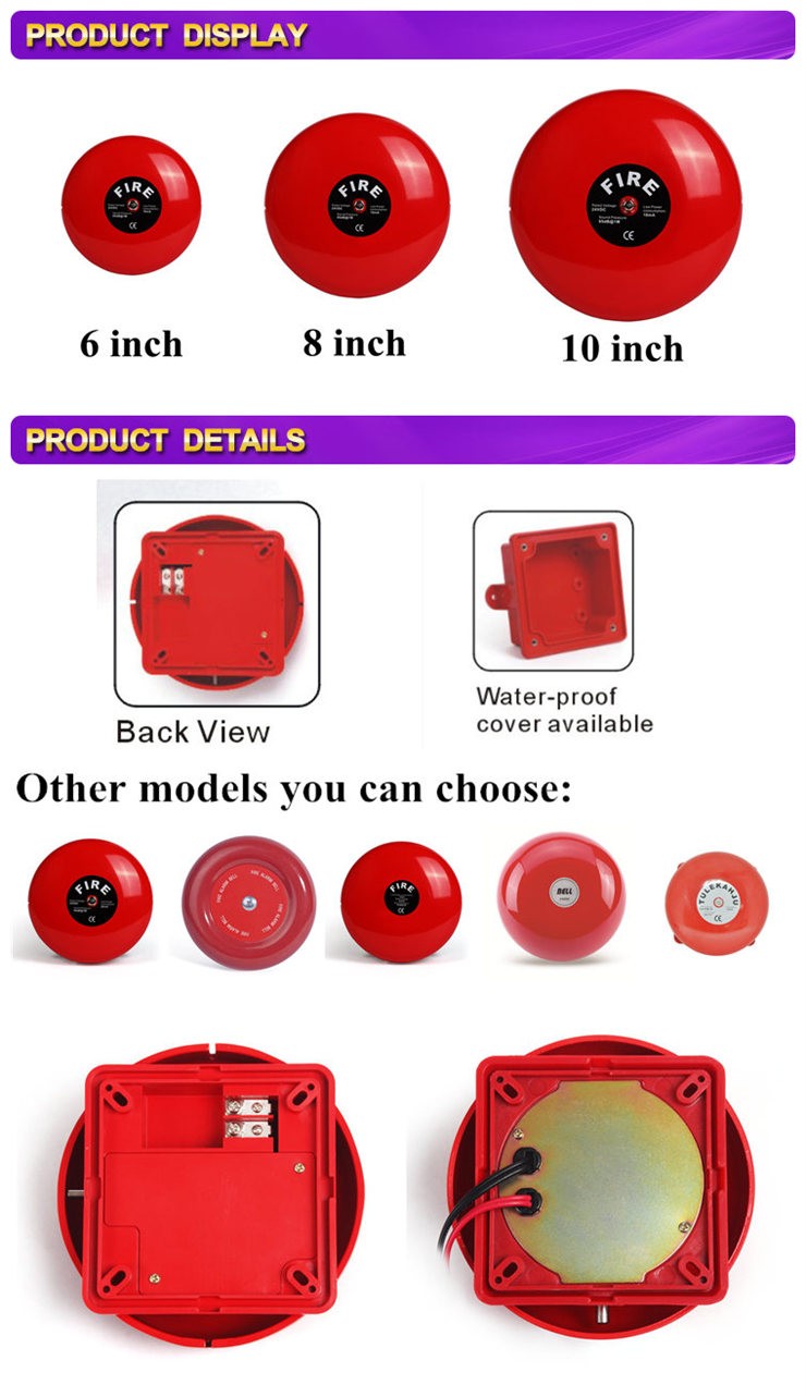 [HCM]Chuông báo cháy EM207 siren 24VDC