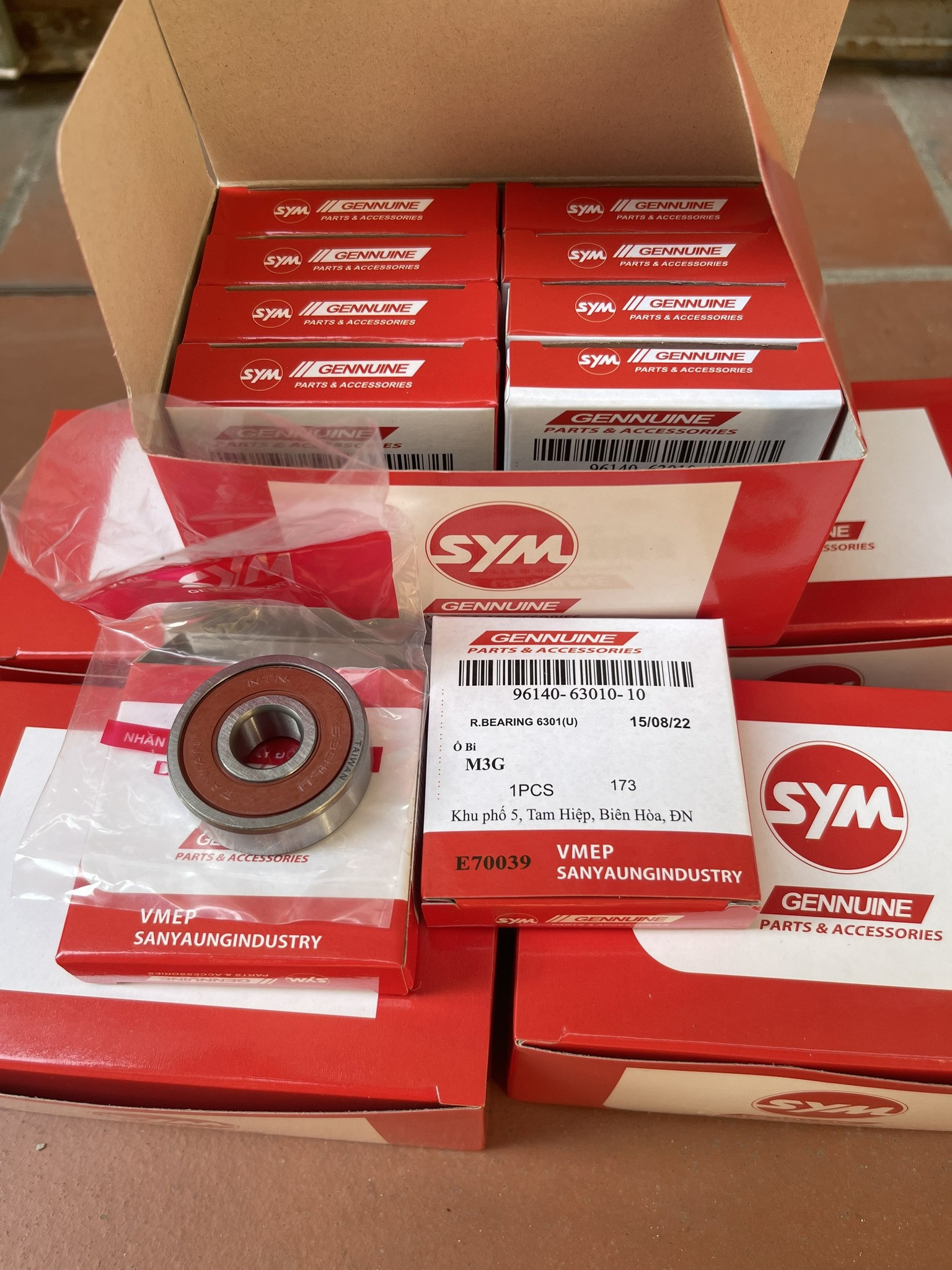 Vòng bi hãng SYM dành cho xe máy cao cấp