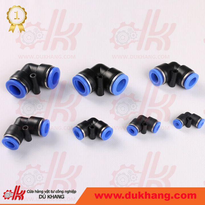 Co nối 2 đầu ống khí nén PV
