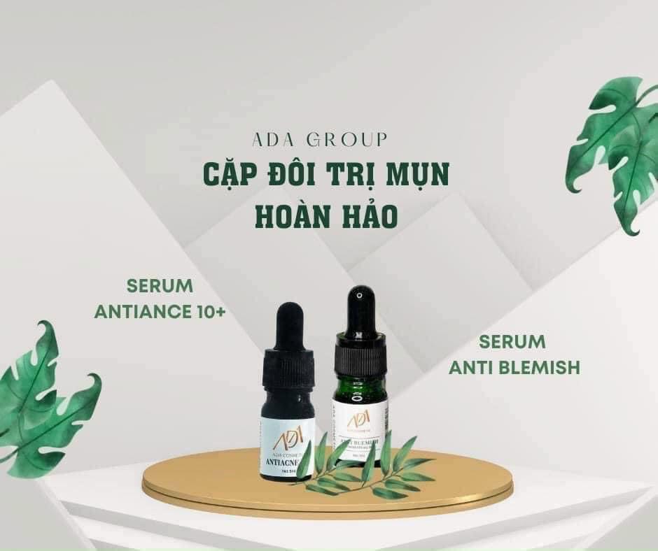 Bộ Đôi Serum mụn ANTI BLEMISH-ANTI ACNE 10+, Care 10+ ADA Group