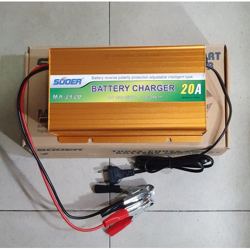 [HCM]Sạc ắc quy thông minh 24V 20A - MA-2420