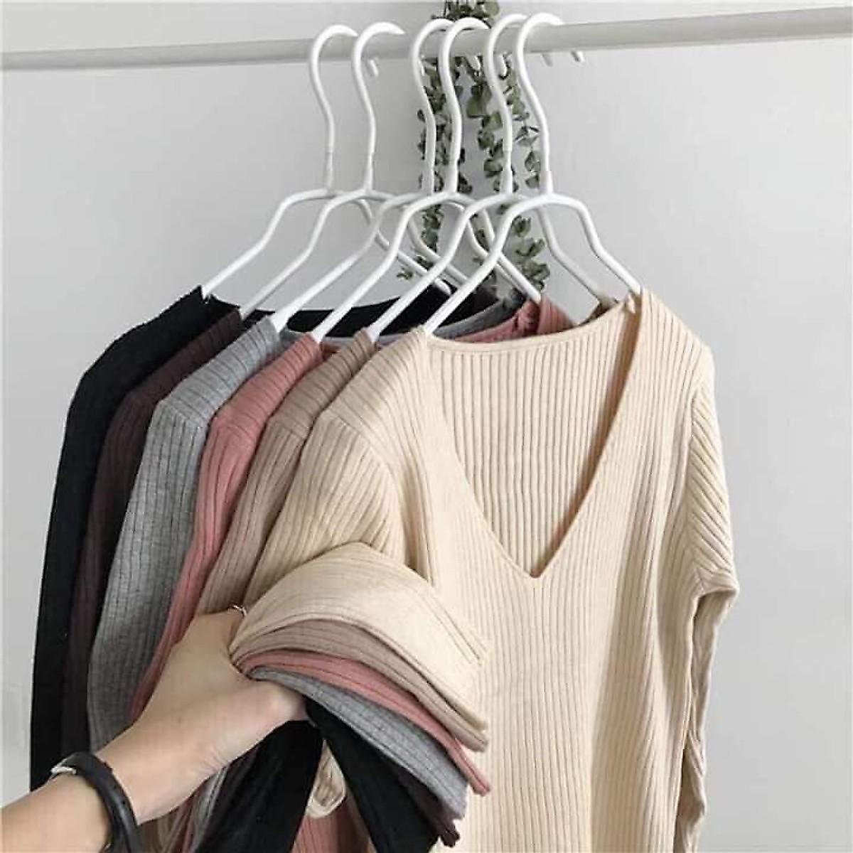 Áo len đũa cổ tim mềm, ấm