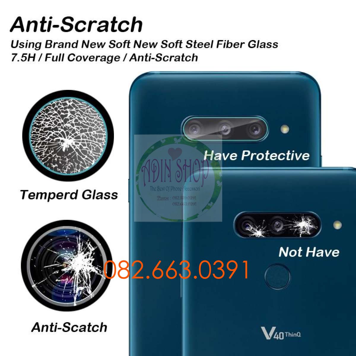 [HCM]Cường lực camera Lg V40 Thin Q nano siêu bảo vệ