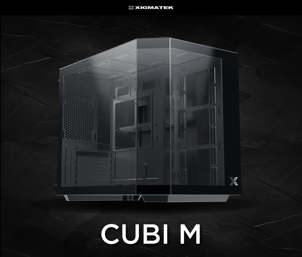 Vỏ Case Xigmatek CUBI M Premium Gaming Case (M-ATX) Mới