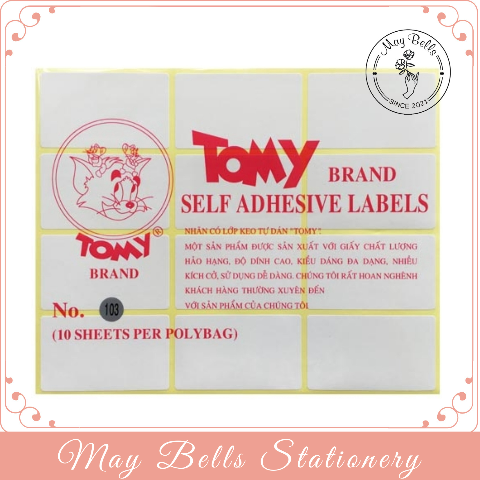 Giấy decal a5 tomy