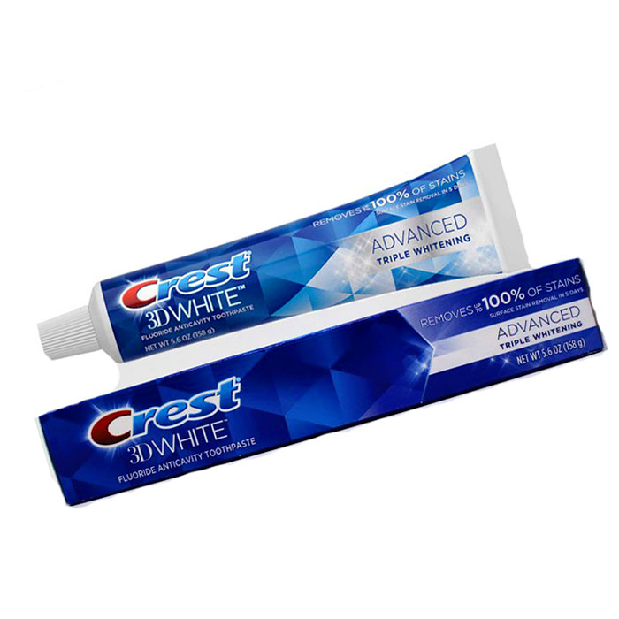 Kem đánh răng Crest 3D White Advanced Whitening 147g