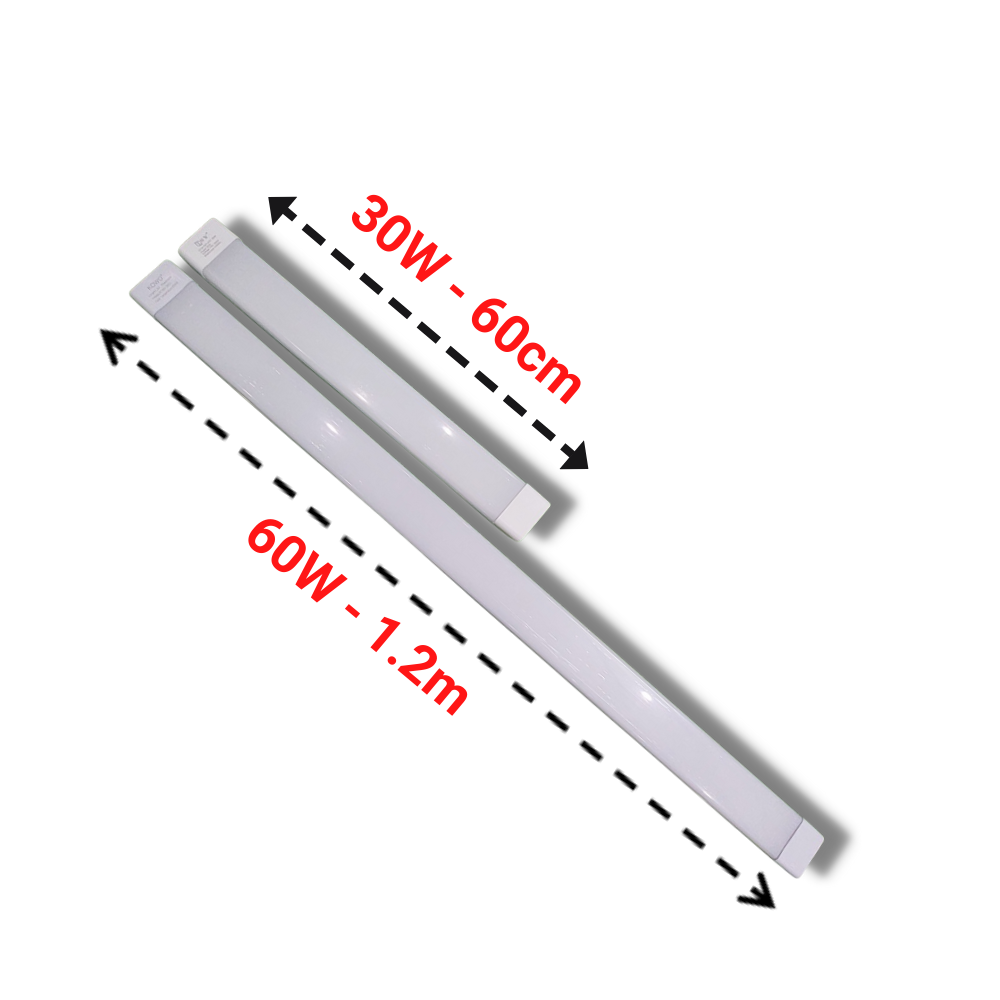 Đèn LED bán nguyệt siêu sáng 0,6m (30W)- 1,2m (60W) - Đủ Wat