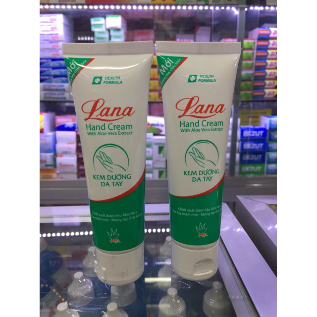 Combo 2 típ Kem Dưỡng Da Tay Alovera Lana 80g